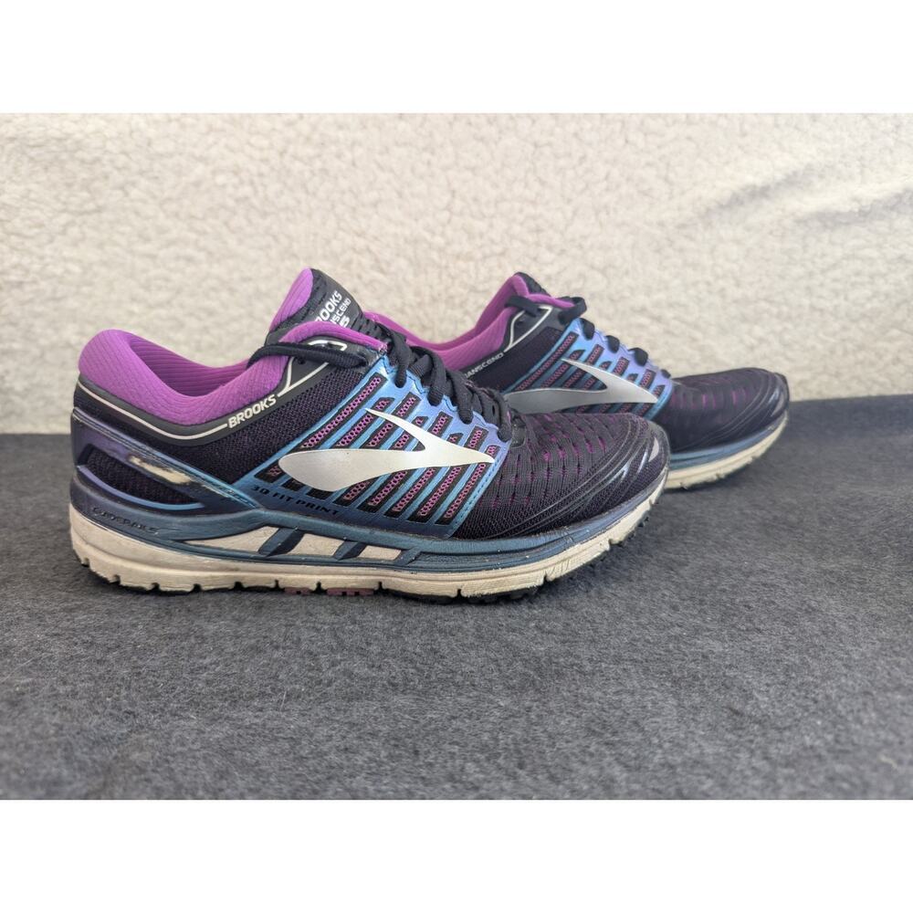 Brooks Transcend 5 Purple Shoes‎ Womens Size 7 Sneakers